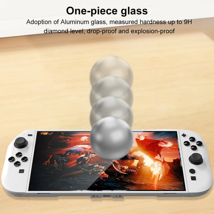 2Pcs For Nintendo Switch 2 Tempered Glass Film Game Console Screen Protector Film Anti-Scratch Ultra-Clear Film For Switch 2