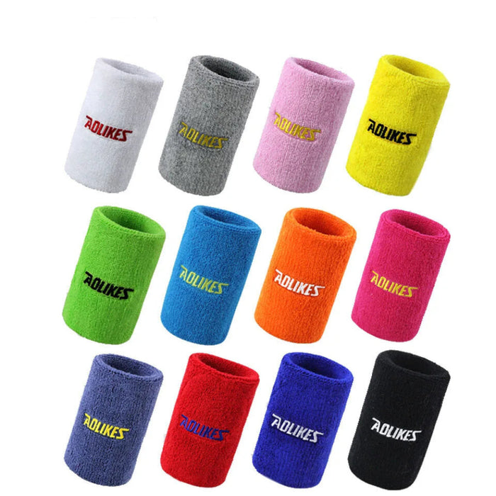 Sport Wristband Bracelet For Gym Tennis Volleyball 8 / 11Cm