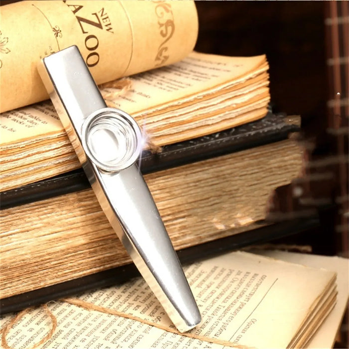 Aluminum Kazoo With Membrane Flute Diaphragm