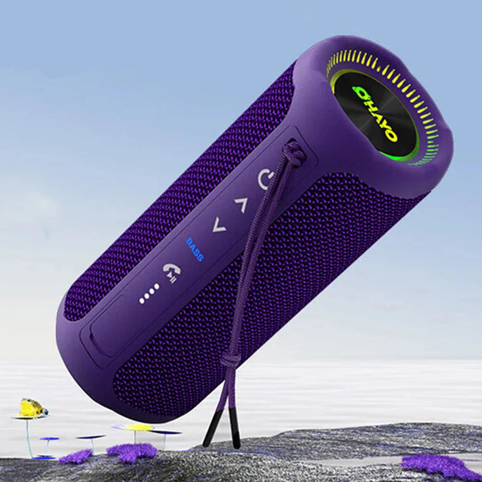 Waterproof 35W Bluetooth Speaker 360° Stereo 24Hr Playtime