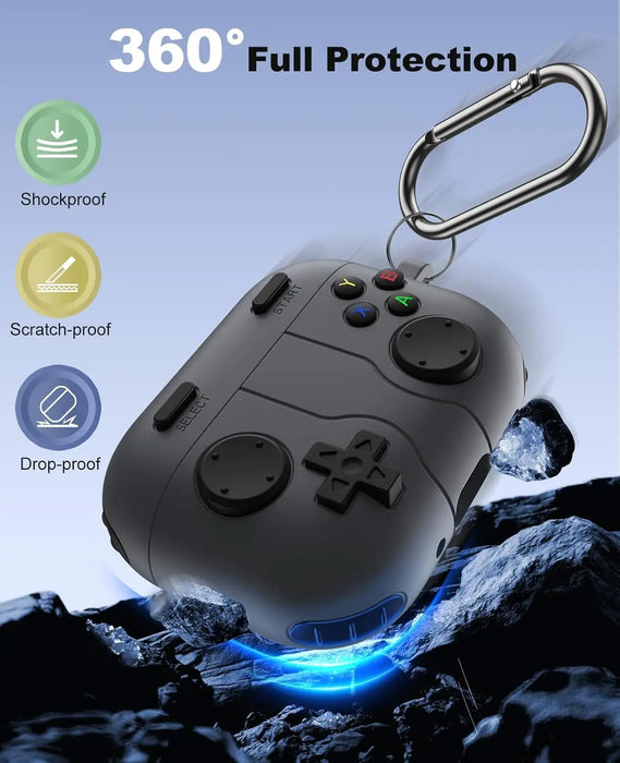 For Airpod Pro 3 2025 Shock-Proof Soft Silicone Protective Case With Keychain & Cleaning Kit Classic