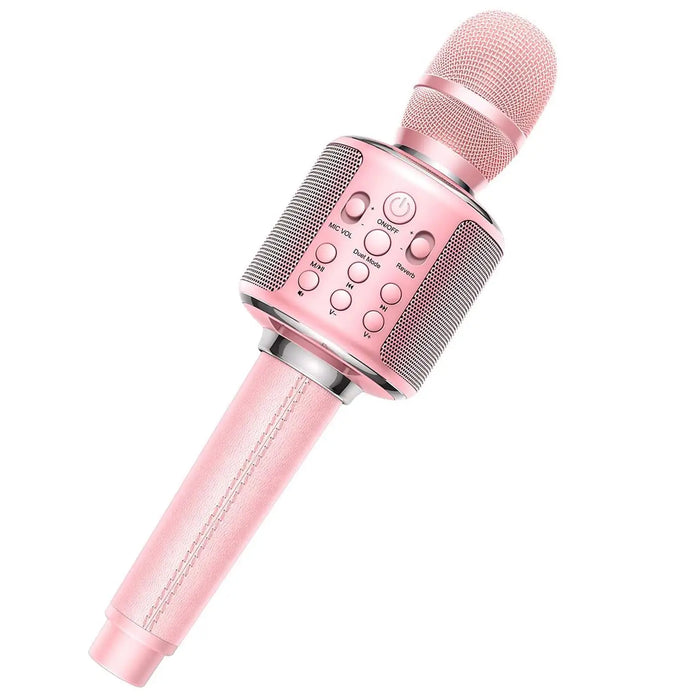 Portable Karaoke Microphone With Bluetooth Duet Sing / Record / Play / Reverb