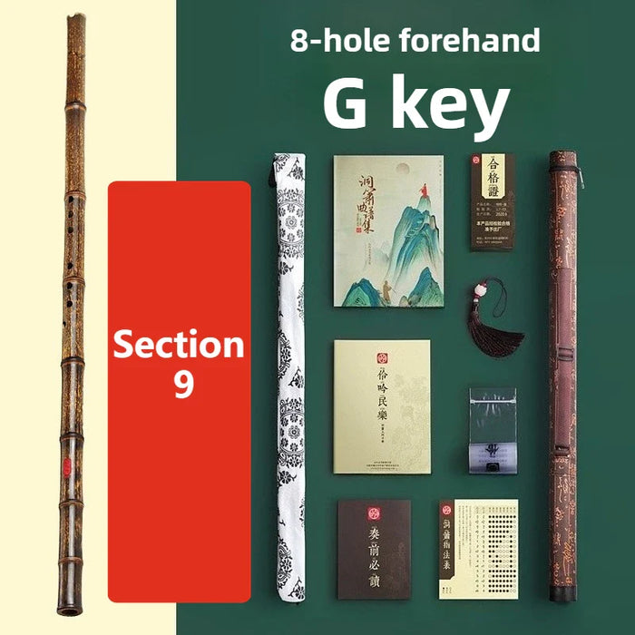 8 Hole Bamboo Flute For Traditional Performance And Learning