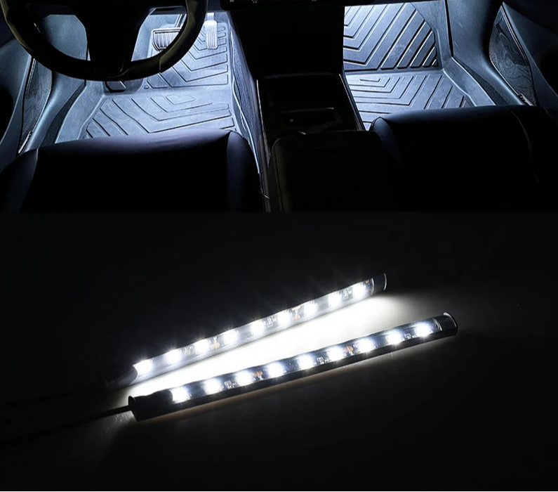 Usb Neon 18 Led Car Interior Foot Light Universal Auto Atmosphere Lamp