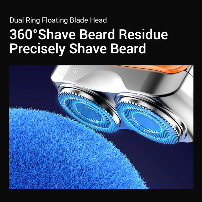 Usb Rechargeable Dual Head Electric Shaver