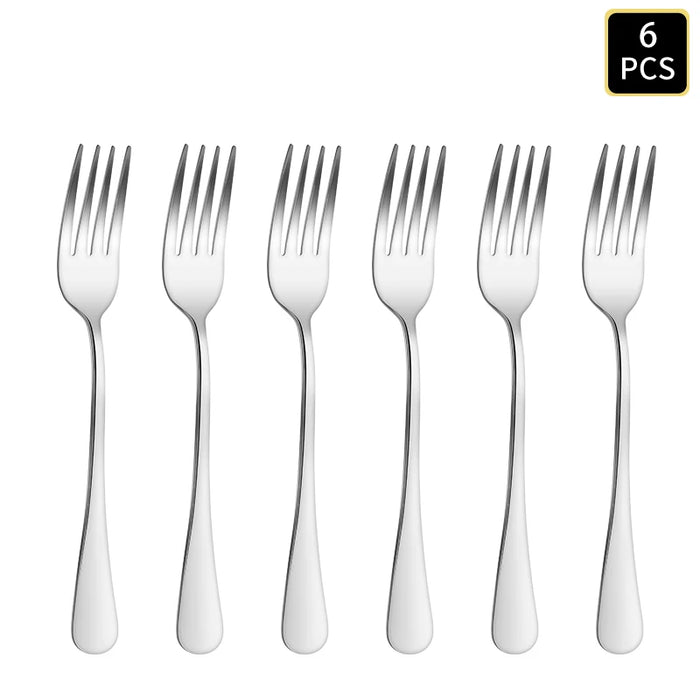 4 / 6 / 16 / 24 Piece Stainless Steel Cutlery Set For Family Dinner Or Hotel