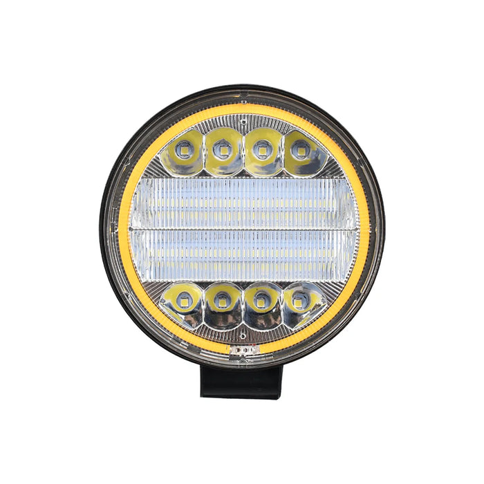 4 72W Led Work Light Combo Spot Flood 6000K Off Road Driving Amber Fog Lamp