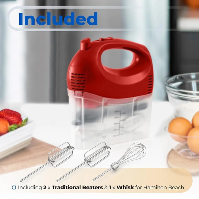 Hand Mixer Beaters Compatible With Hamilton Beach With Egg Whisk Attatchment 62682Rz 62692 62695V 64699