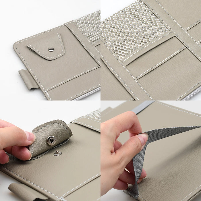 Car Sun Visor Sunglasses Holder & Organizer