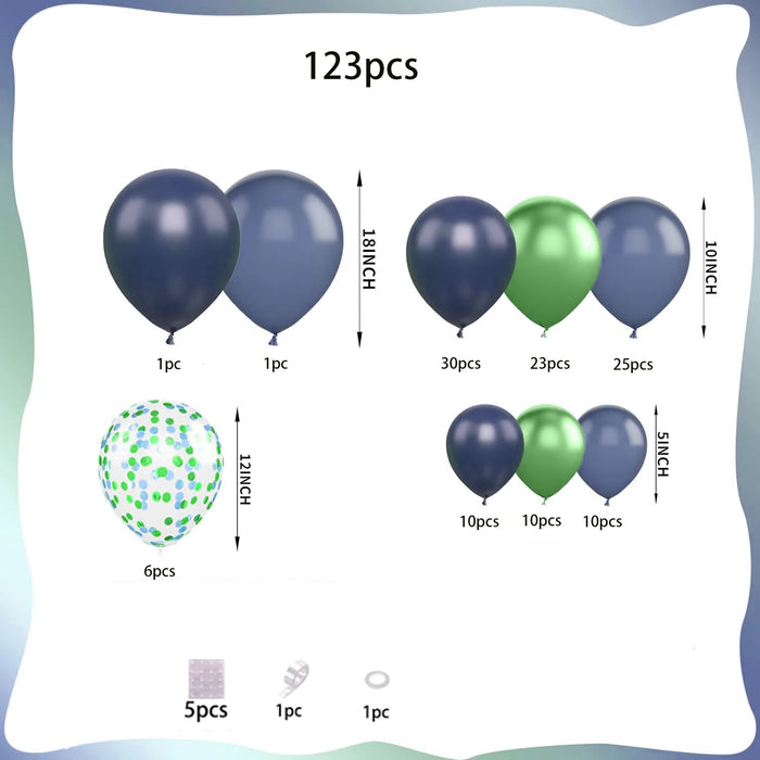 Multi-Coloured Balloon Arch Set For Birthdays Large Parties Etc Blue Red Green Purple And Many Other Balloons