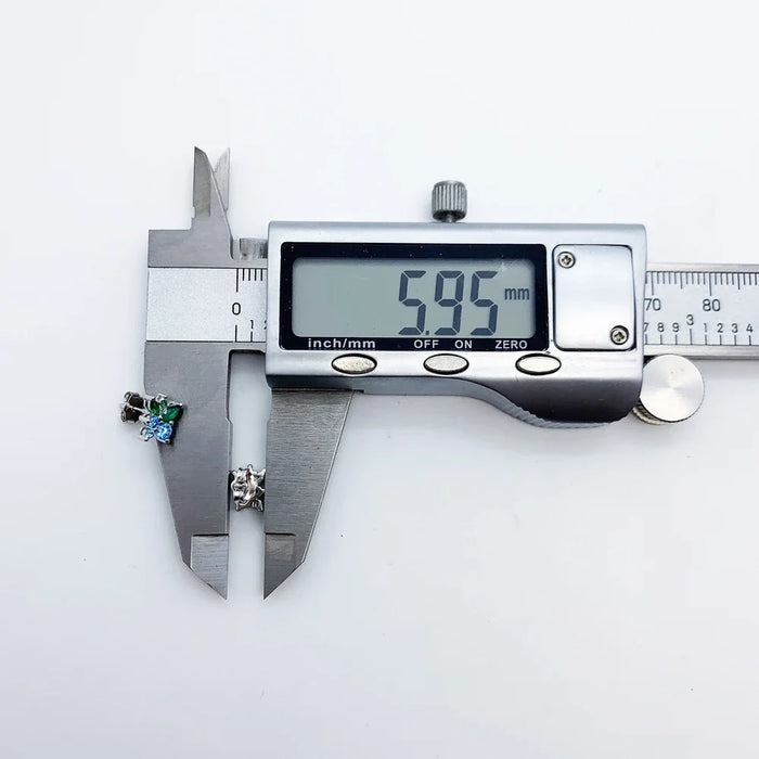 925 Sterling Silver Blueberry Stud Earrings Sweet & Stylish Gift