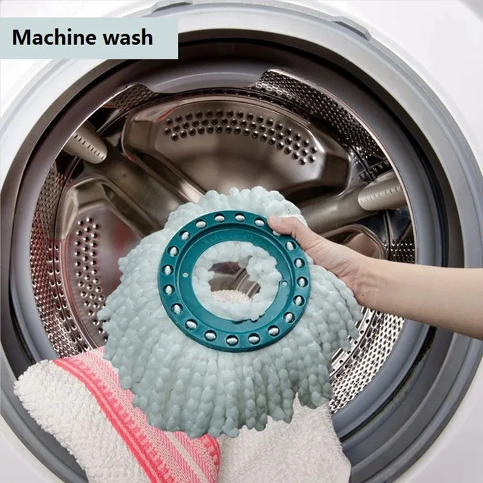 3 Pieces Microfiber Replacement Head Hands-Free Rotating Mop Cloth For Leifheit Soft And Absorbent Clean Floor Cleaner Pad