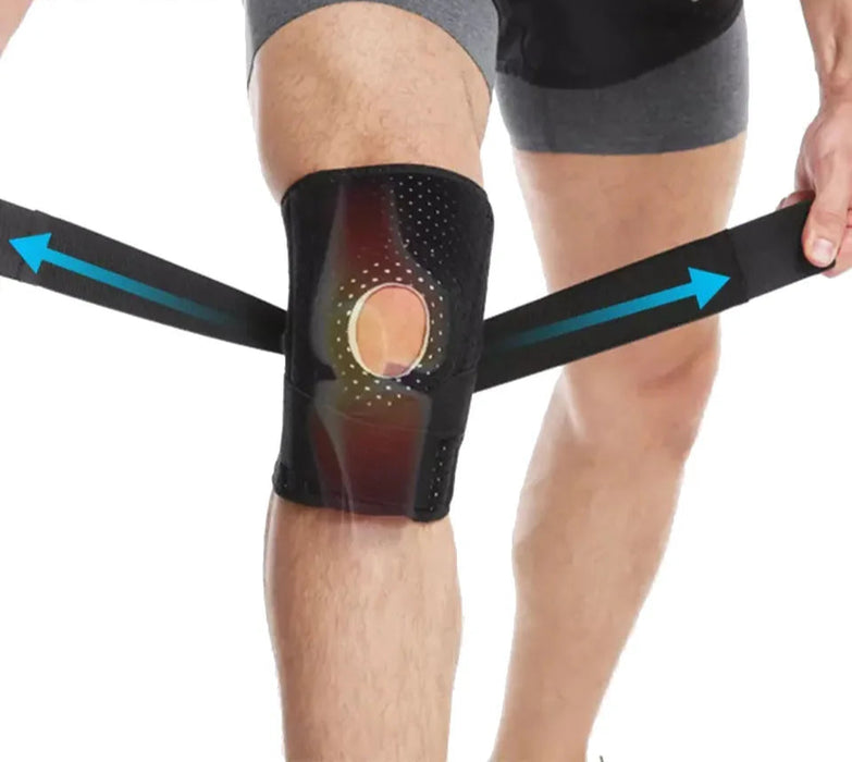 Quick Dry Knee Support With 4 Springs Sports Kneepad Brace