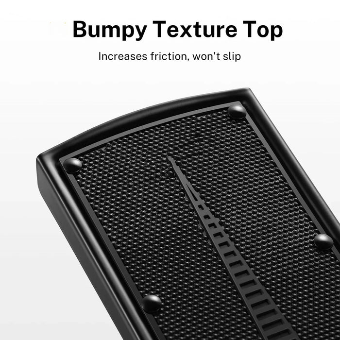 Adjustable Guitar Footrest Pedal Non Slip Rubber Pad 4 / 6 Position Height Foldable Accessories