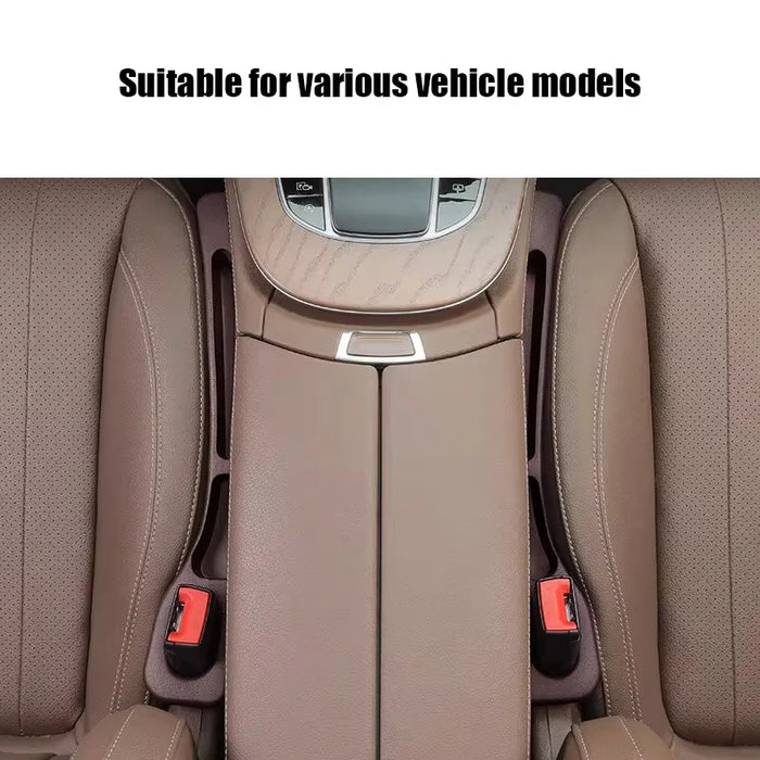 Universal Car Seat Gap Filler 2Pcs Leak-Proof Side Seam Plugs For Interior Decoration