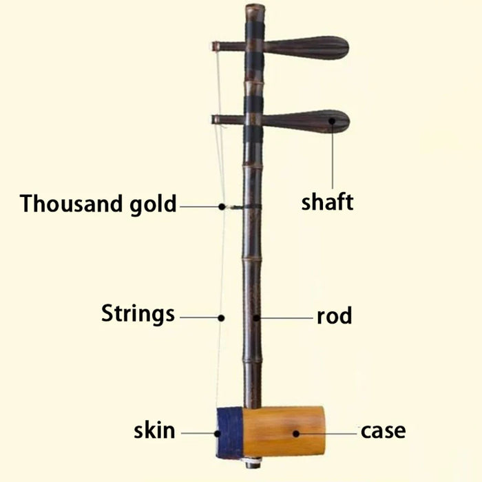 Traditional Bamboo Jinghu For Beginner Performance