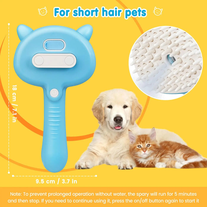 3 In 1 Cat Grooming Tool For Short Hair Cats