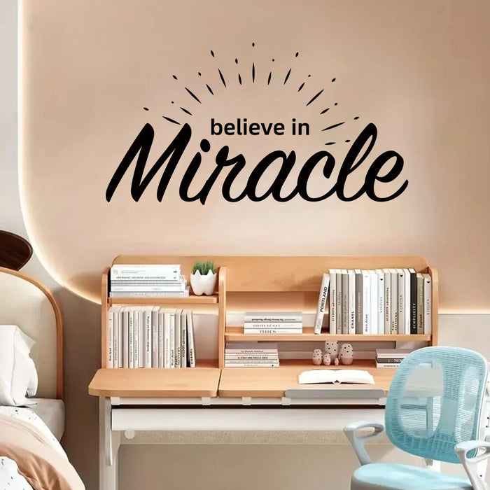 Motivational English Wall Stickers For Kids Room Decor