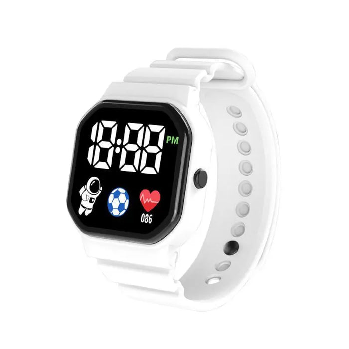 Square LED Digital Watch for Students
