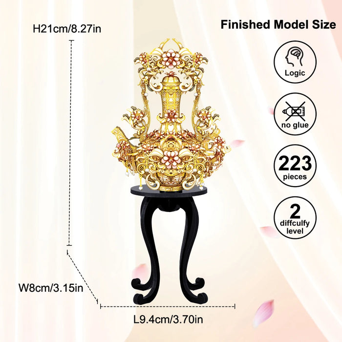 Diy 3D Metal Ewer Puzzle Kit For Adults