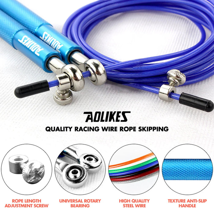 Speed Skipping Rope For Fitness Training Crossfit Mma Boxing
