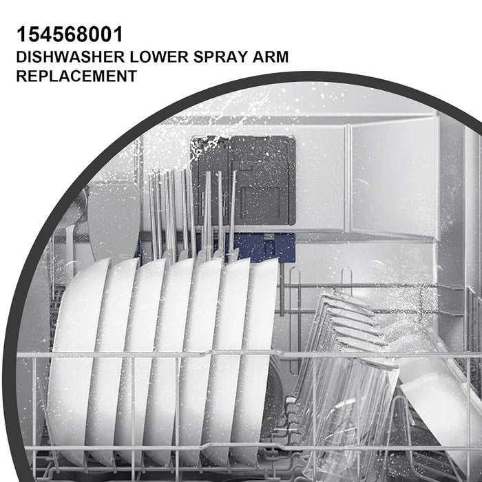 154568001 Dishwasher Lower Spray Arm Compatible With Frigidaire Kenmore 1196170 1542508 154250801 154250901 154568002 5304517203