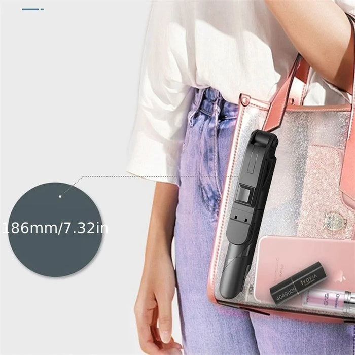 Automatic Tripod With Phone Holder For Travel Photography