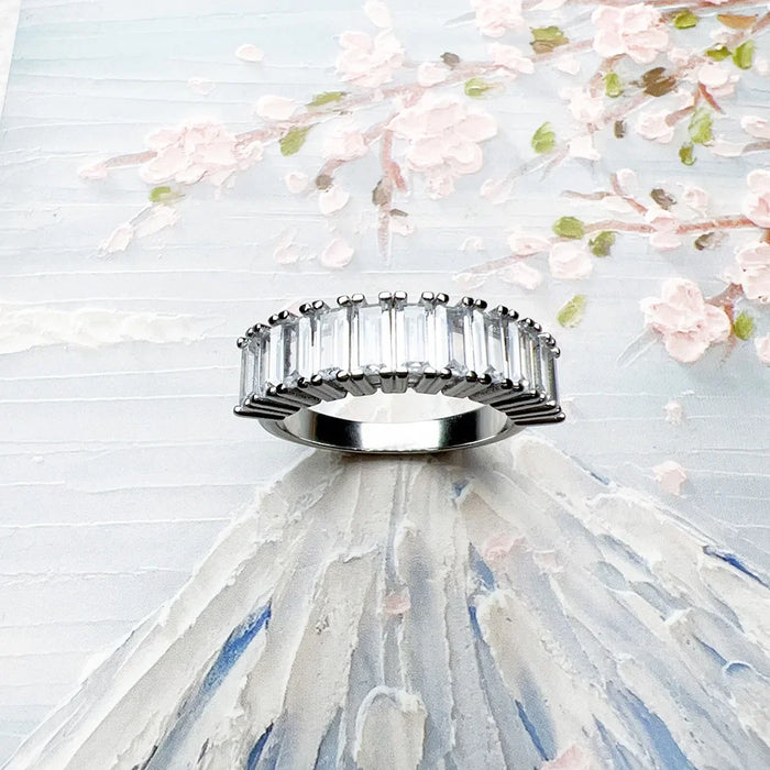 925 Sterling Silver Timeless Ring For Women Elegant European Design