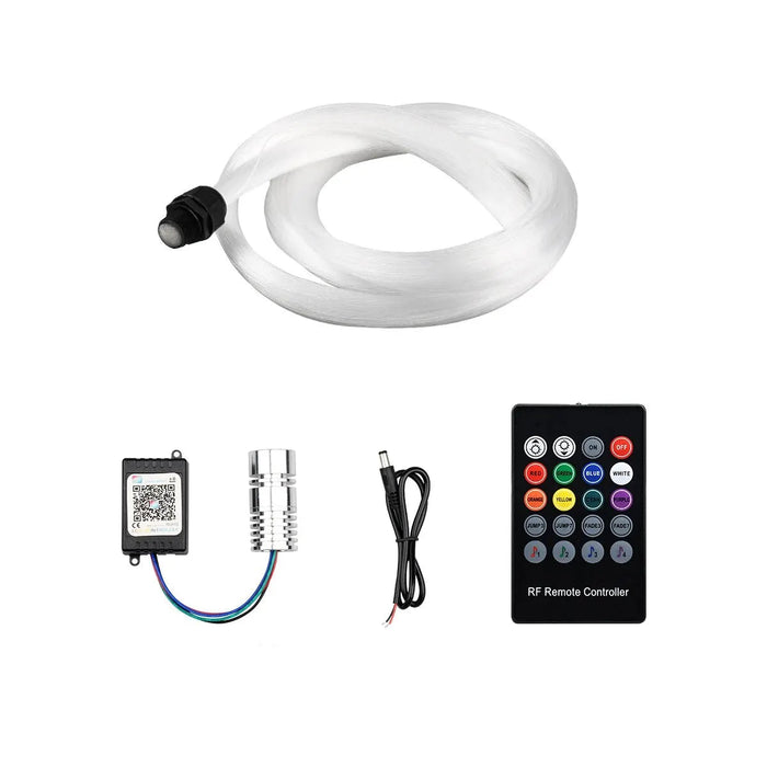 Smart App Control Car Led Star Lights Rgbw Fiber Optic Ceiling Effect