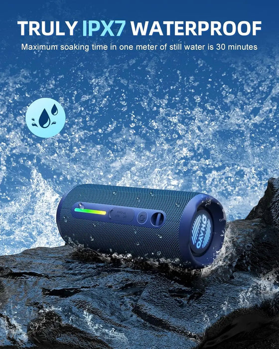 Hd Sound Bluetooth Speaker Portable Waterproof 30H Playtime
