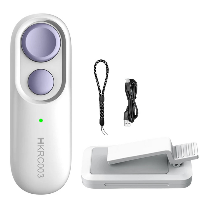 Remote Control Page Turner Camera Camcorder Remote Control Trigger Clicker Page Turner Hands Free Reading For Kindle Accessories