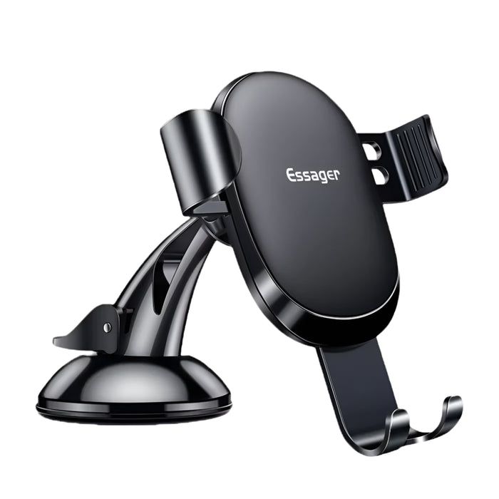 Gravity Car Phone Holder For Iphone 16 15 Samsung Universal Mount Holder For Phone In Car Cell Mobile Phone Holder Stand