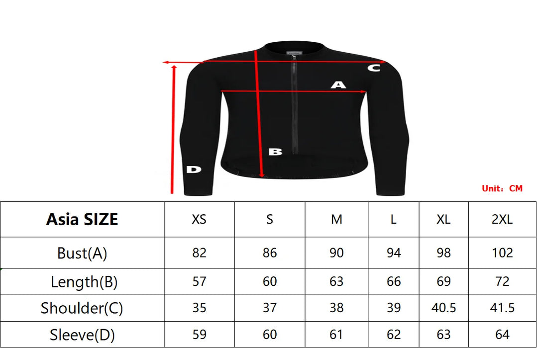 2024 Winter Thermal Fleece Cycling Jersey For Men