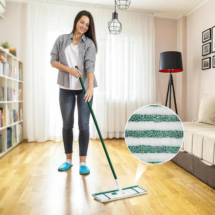 6 Pack Microfiber Floor Mop Refill For Libman Wet & Dry Microfiber Mop Reusable Mop Pads For Multi-Surface Floors