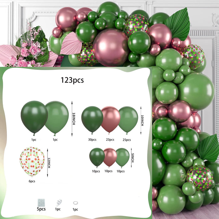 Multi-Coloured Balloon Arch Set For Birthdays Large Parties Etc Blue Red Green Purple And Many Other Balloons