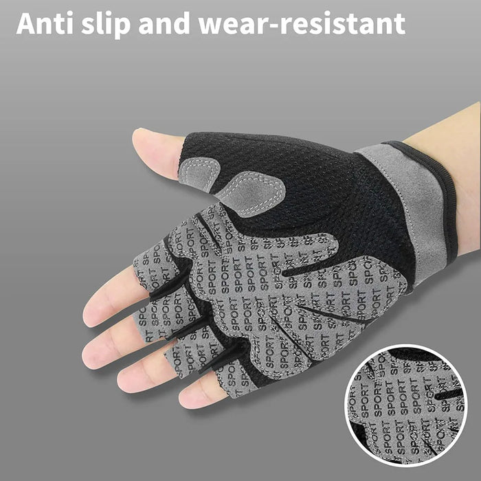 Full Palm Protection Weight Lifting Gloves Breathable & Lightweight For Gym And Cycling Men & Women