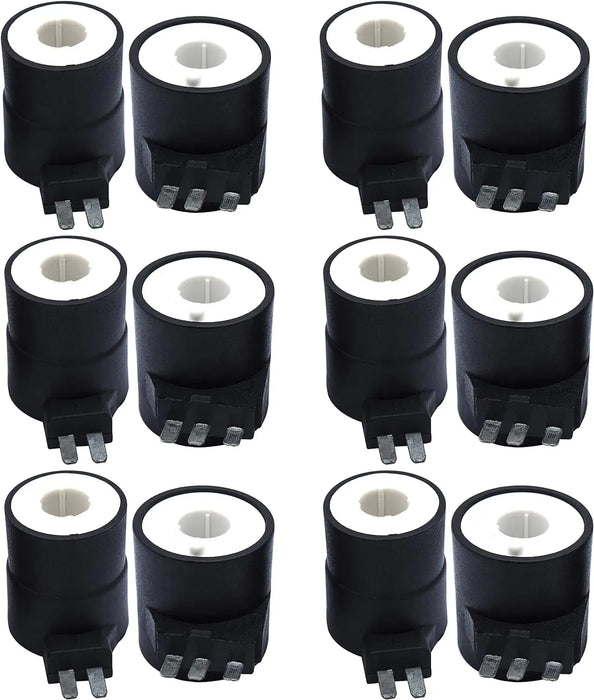 6 Pack 279834 Dryer Gas Valve Ignition Solenoid Coil Kit For Whirlpool Ap3094251 Ps334310 12001349 694540 694539 306105 306106