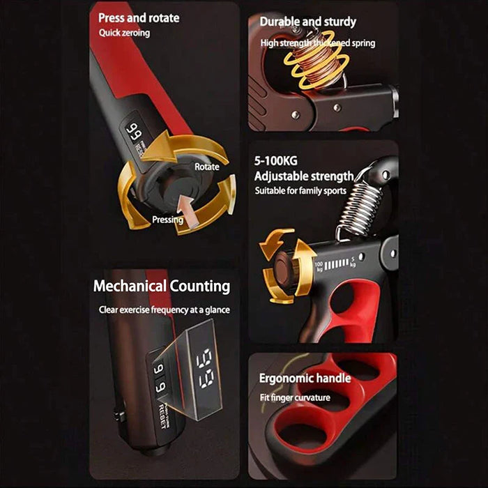 Adjustable Wrist Strengthener For Muscle Recovery