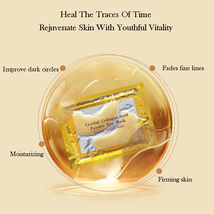 Crystal Gold Eye Patches Anti Dark Circles & Eye Bags