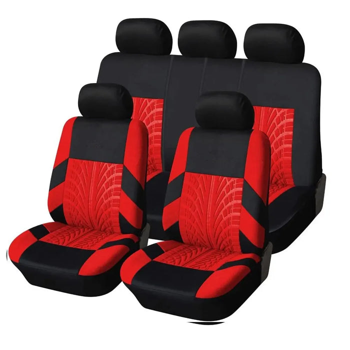 Universal Full Set Car Seat Covers Split Front and Rear