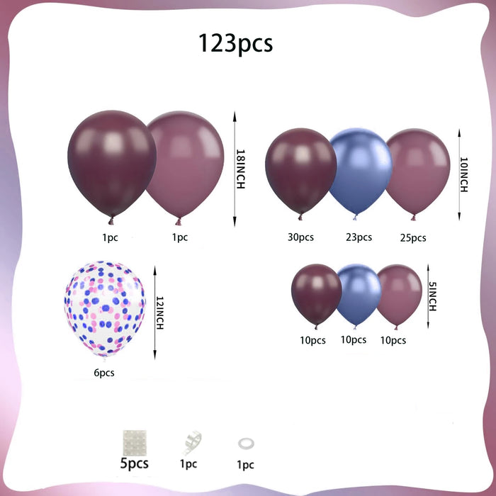 Multi-Coloured Balloon Arch Set For Birthdays Large Parties Etc Blue Red Green Purple And Many Other Balloons