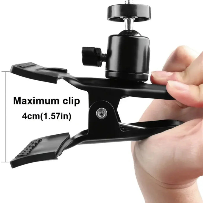 Universal Guitar Head Clip Phone Holder For Live Broadcast And Action Cameras