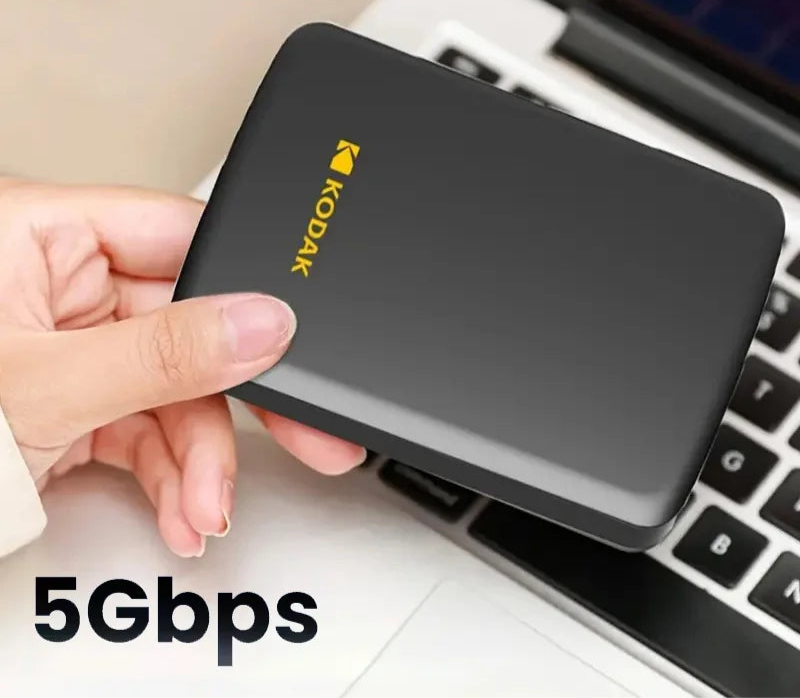 Kodak 500gb Portable Hdd For Ps5 / Ps4 / Switch / Laptop