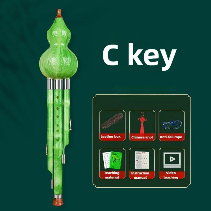 Professional Chinese Resin Hulusi In C Key For Beginners