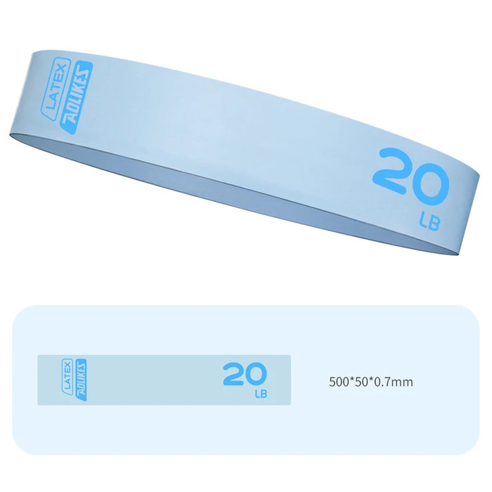 Resistance Loop Band For Home Fitness Elastic Workout & Physical Therapy