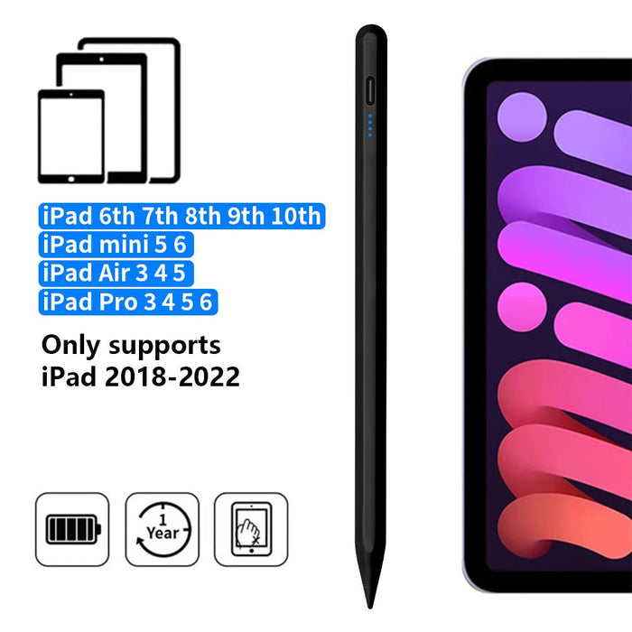 Led Stylus Pen For Ipad Pencil Palm Rejection Touch 2018 - 2022