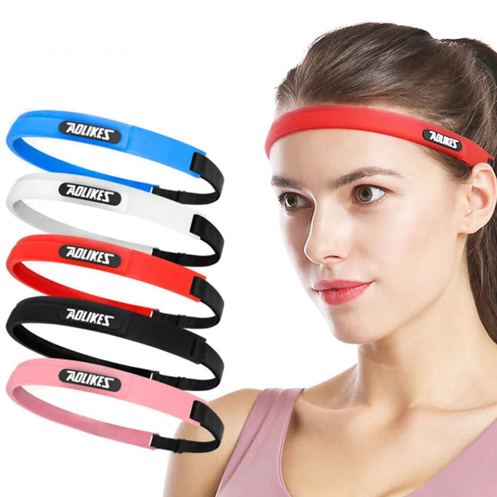 Soft Silicone Sweatband For Fitness & Sports Men & Women
