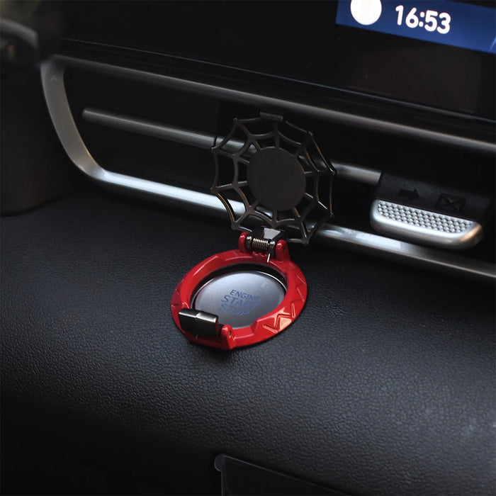 Car One-Button Start Protection Cover Auto Ignition Switch Sticker