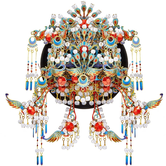 Metal Model Kits For Adults Kingfisher Phoenix Tiara Fridge Magnet