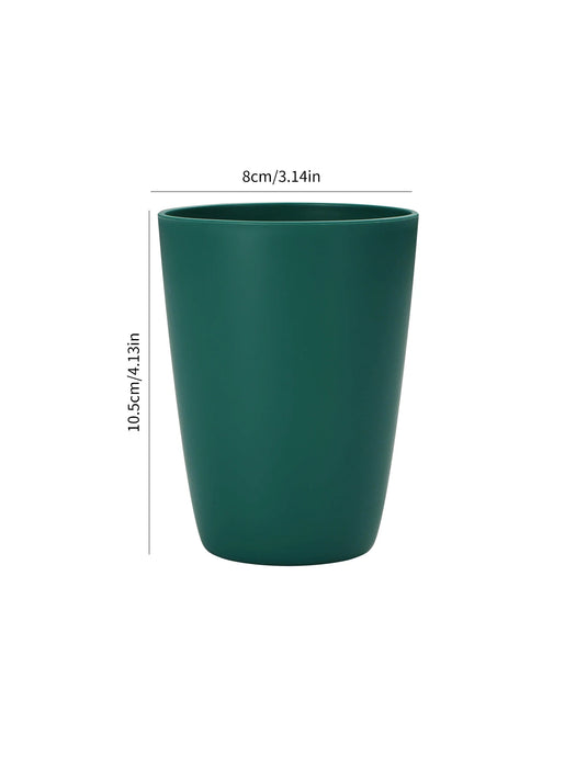 2 / 4 / 6 Piece Reusable Dark Green Plastic Cups
